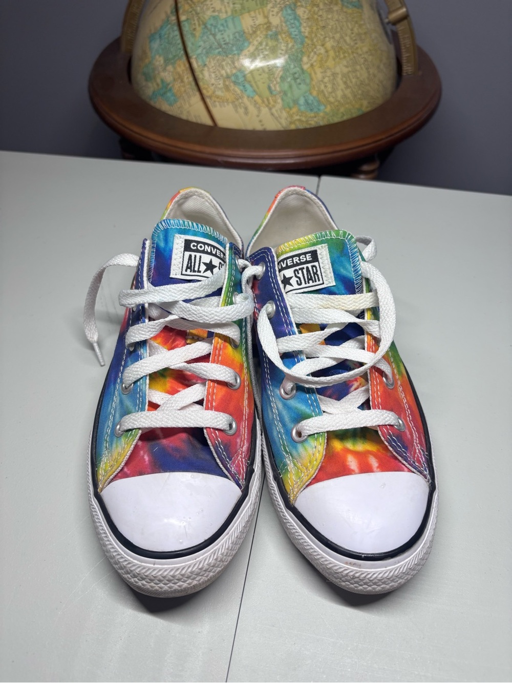 Converse Kids Tie-Dye Low Top Sneakers - Multicolor